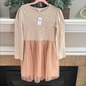 Girls size 6-7 Gap Dress with sparkle pleated skirt NWT